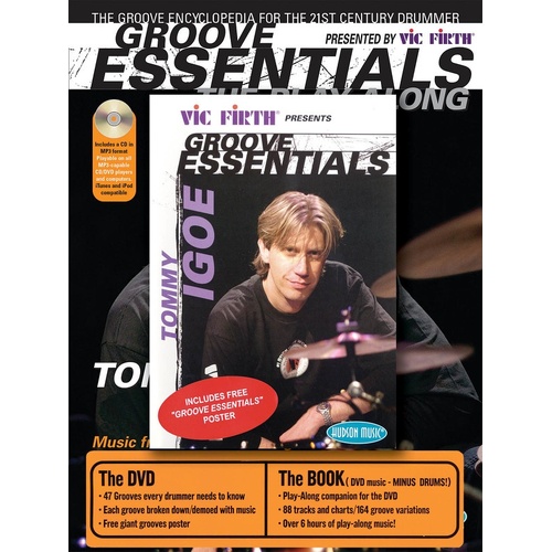 Groove Essentials Book/DVD/Online Audio Pack (Softcover Book/Online Audio)