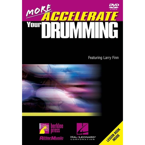 More Accelerate Your Drumming DVD by Rittor Music