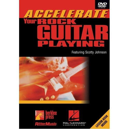 Accelerate Your Rock Guitar Playing DVD (DVD Only)