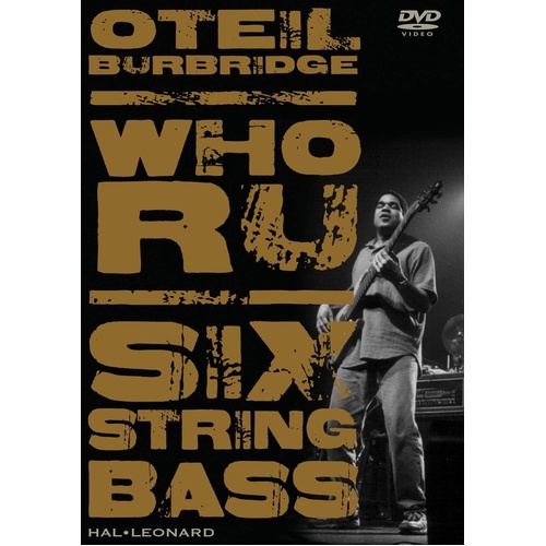 Who Ru 6 String Bass DVD (DVD Only)