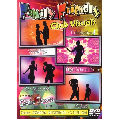 Family Friendly Club Visuals 3 DVD Set