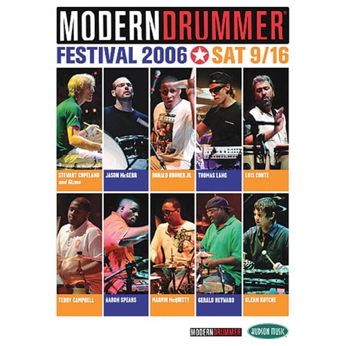 Modern Drummer Festival 2006 2 DVD Set Saturday (DVD Only)
