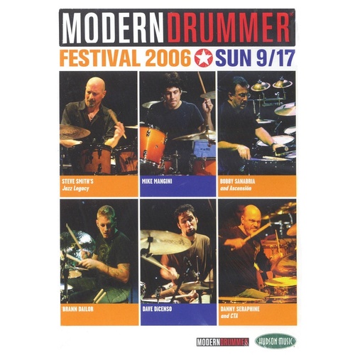Modern Drummer Festival 2006 2 DVD Set Sunday (DVD Only)