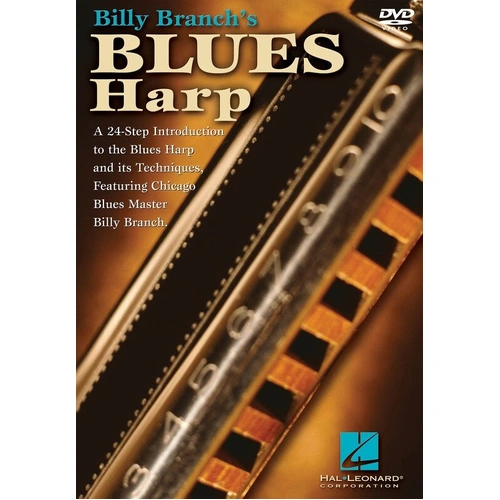 Billy Branch's Blues Harp Harmonica DVD - 54 Minutes Beginner Tutorial
