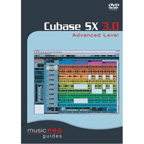 Cubase Sx 3.0 Advanced Level DVD (DVD Only)