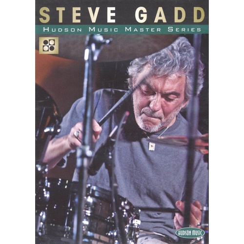 Steve Gadd Master Series Drum DVD - 2 hours, 53 minutes, Hudson Music