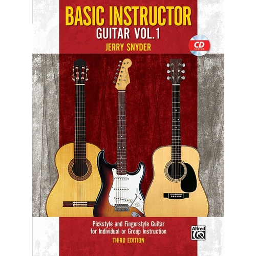 Basic Instructor Guitar 1 (3rd Edition) Book/Cd