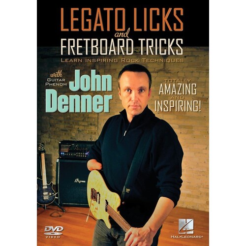 Legato Licks And Fretboard Tricks DVD (DVD Only)