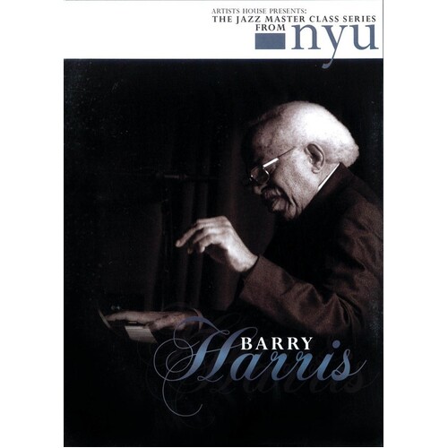 Barry Harris Jazz Master Class Nyu Piano DVD (DVD Only)