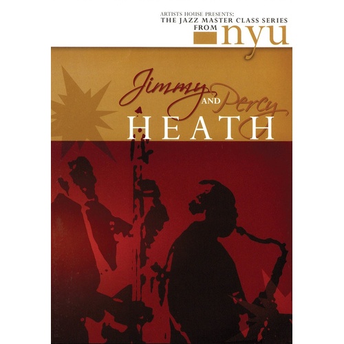 Jimmy And Percy Heath Jazz Master Class Nyu 2DVD (DVD Only)