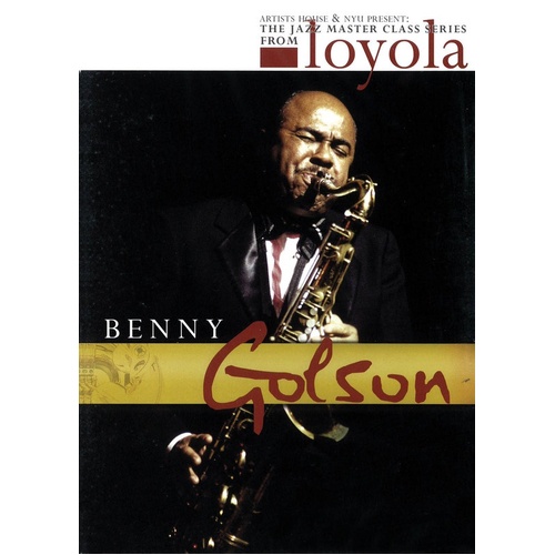 Benny Golson Jazz Master Class Nyu Sax DVD (DVD Only)