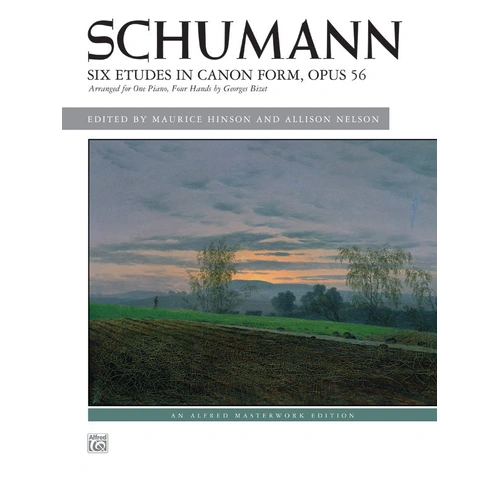 Six Etudes in Canon Form Op. 56 for Piano, 4 Hands