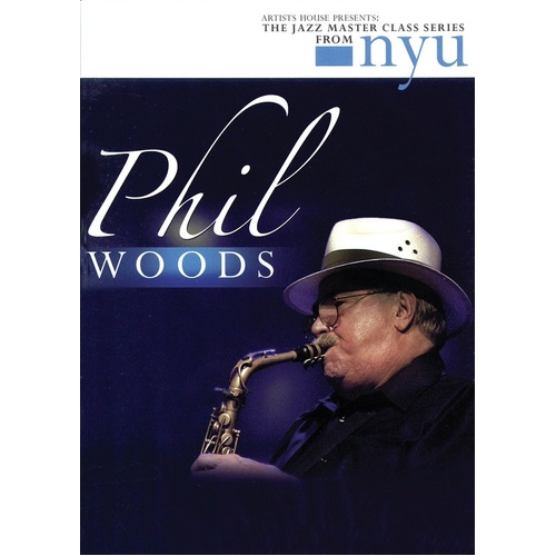 Phil Woods Jazz Master Class Nyu Sax DVD (DVD Only)