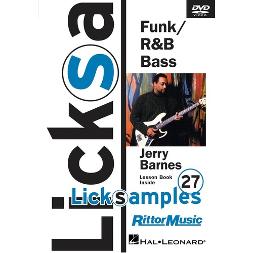 Funk R&B Bass Lick samples DVD (DVD Only)