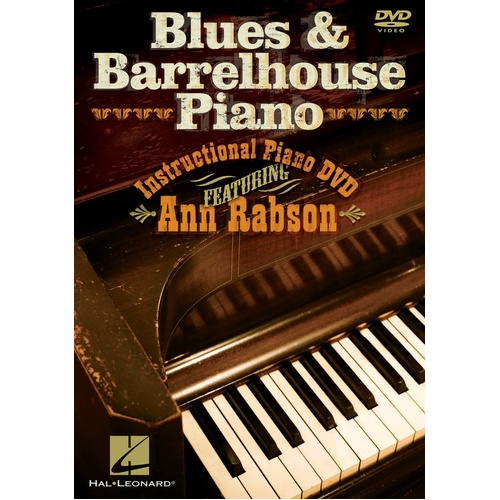 Blues and Barrelhouse Piano DVD (DVD Only)