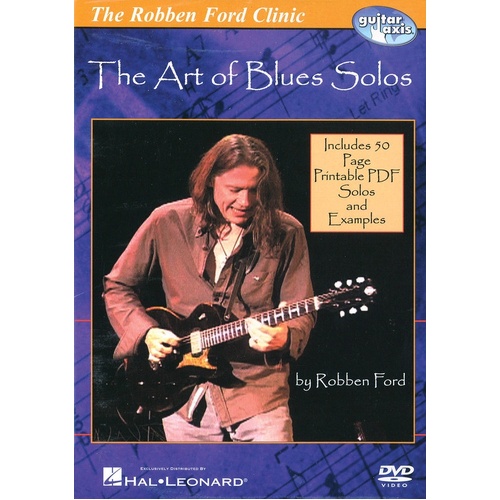 Art Of Blues Solos Robben Ford Clinic DVD (DVD Only)