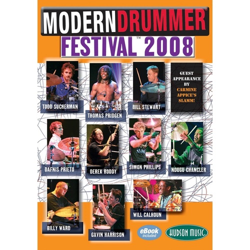 Modern Drummer Festival 2008 4 DVD Set (DVD Only)