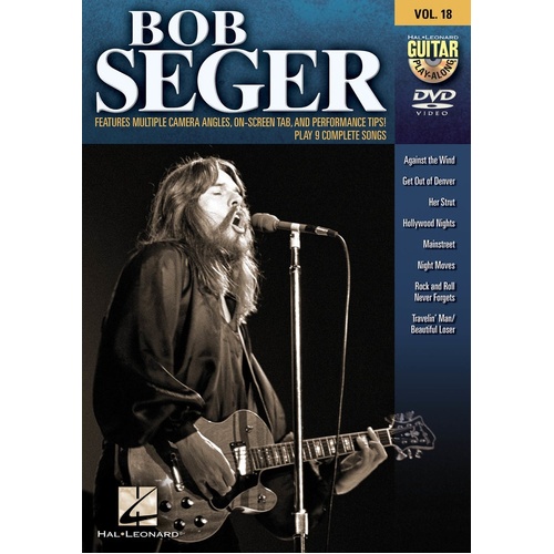 Bob Seger Guitar Play Along DVD V18 (DVD Only)