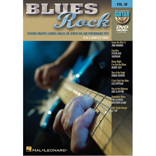 Blues Rock Guitar Play Along DVD (DVD Only)