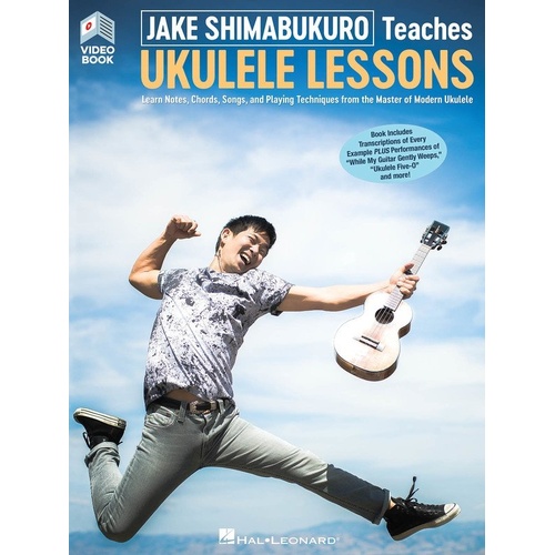 Jake Shimabukuro Teaches Ukulele Lessons Book with Online Video Access