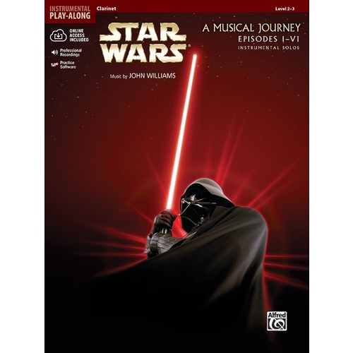 Star Wars Inst Solos 1-6 Clarinet Book/CD