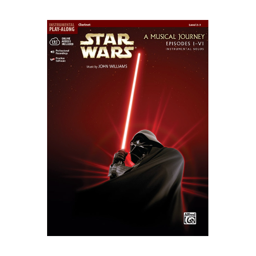 Star Wars Instrumental Solos 1-6 Clarinet Book/CD by John Williams