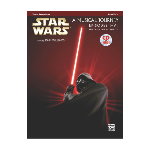 Star Wars Instrumental Solos 1-6 for Tenor Saxophone with Book/CD - John Williams