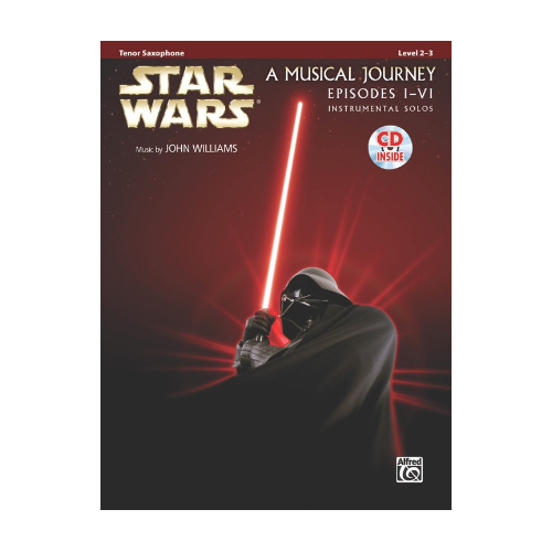 Star Wars Instrumental Solos 1-6 for Tenor Sax Book/CD by John Williams