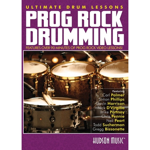 Prog Rock Drumming Ultimate Drum Lessons DVD (DVD Only)
