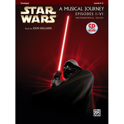 Star Wars A Musical Journey Instrumental Solos 1-6 Trumpet BK/CD