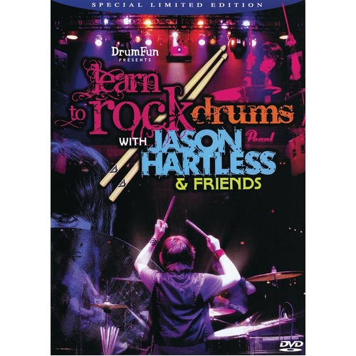 Learn To Rock Drums With Jason Hartless DVD (DVD Only)