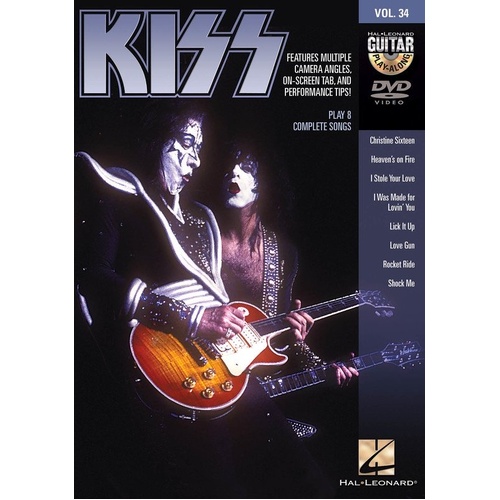 Kiss Guitar Play-Along DVD V34