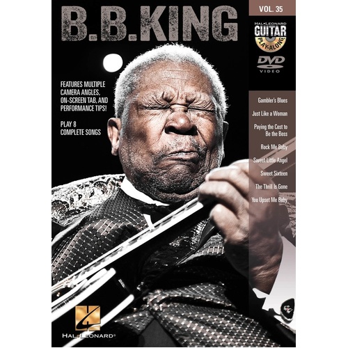 Bb King Guitar Playalong DVD V15 (DVD Only)