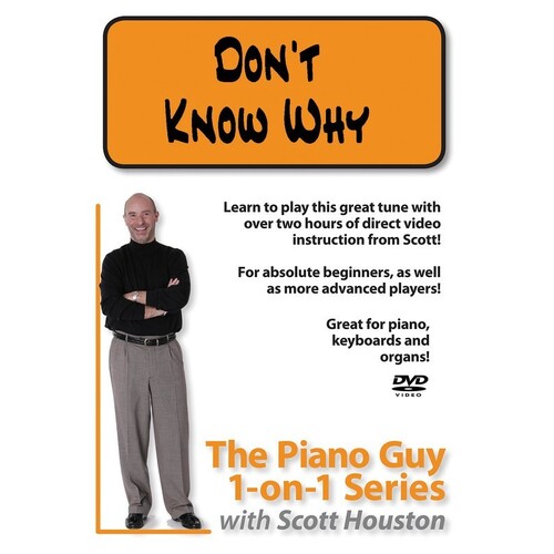 Piano Guy 1 On 1 Dont Know Why DVD (DVD Only)