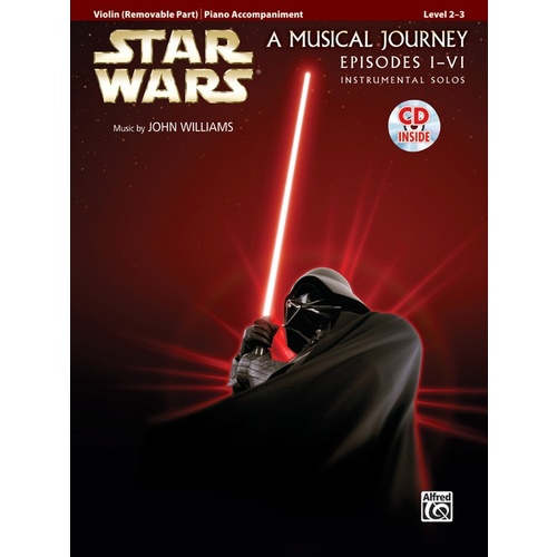 Star Wars Inst Solos 1-6 Violin Book/CD