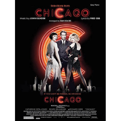Chicago Movie Selections Easy Piano (Softcover Book)