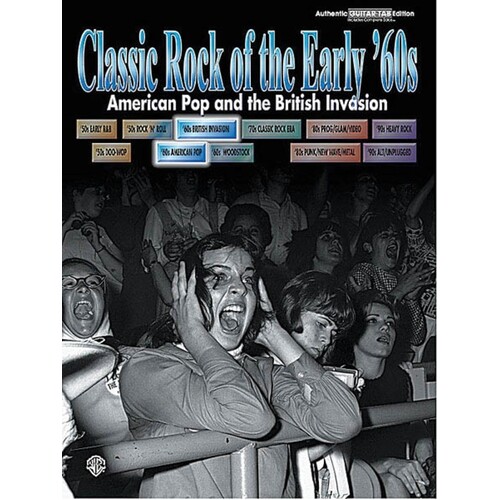 Classic Rock Of The Early 60s Guitar TAB (Softcover Book)