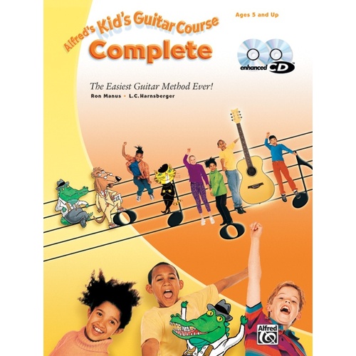 Alfreds Kids Guitar Course Complete Book/2CDs Book/ECD