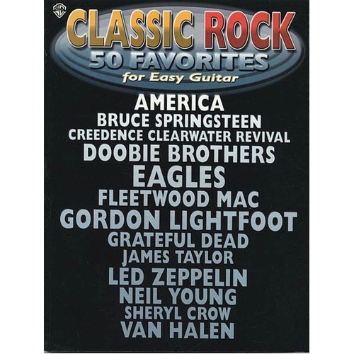 Classic Rock 50 Favorites Easy Guitar Tab