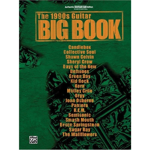 1990s Guitar Big Book - Guitar TAB - 264 Pages - Hal Leonard