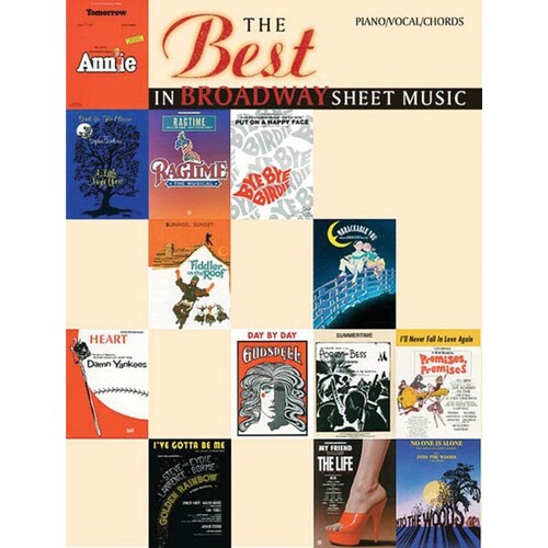 Best In Broadway Sheet Music PVG (Softcover Book)
