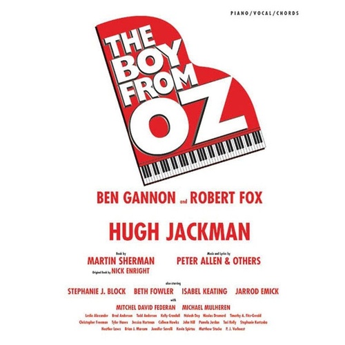 Boy from Oz Vocal Selections PVG Songbook