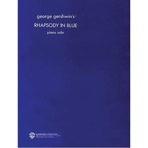 Rhapsody In Blue (Original) Piano Solo (Softcover Book)