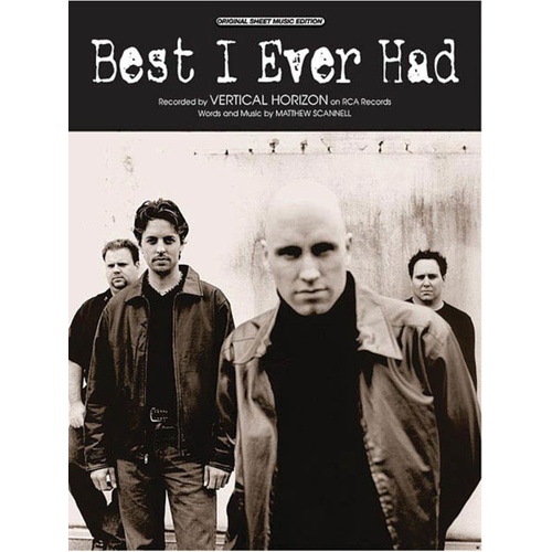 Best I Ever Had S/S PVG (Sheet Music)