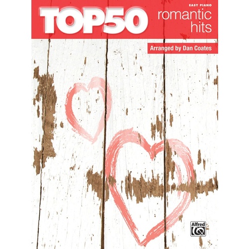 Top 50 Romantic Hits Piano Sheet Music