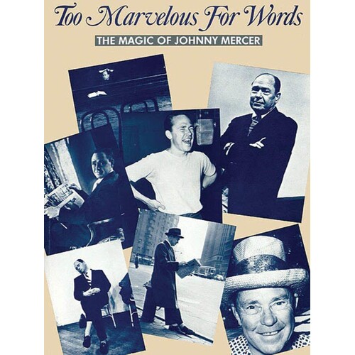 Too Marvelous For Words PVG (Softcover Book)