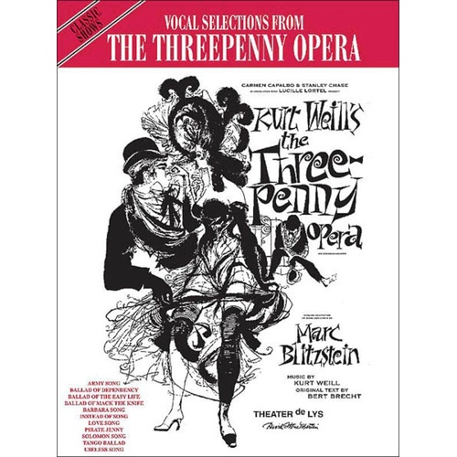 Threepenny Opera Vocal Selections PVG (Softcover Book)