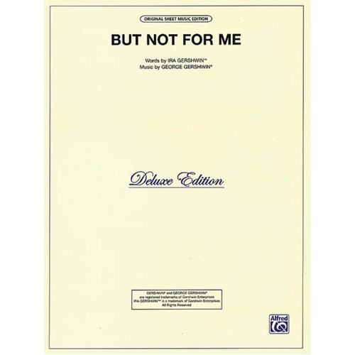 But Not For Me S/S PVG (Sheet Music)