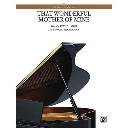 That Wonderful Mother Of Mine S/S PVG (Sheet Music)