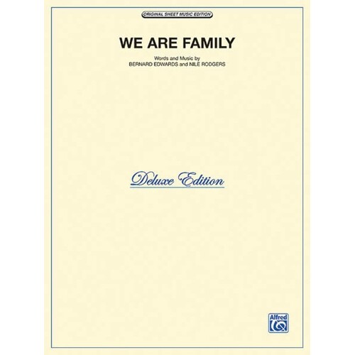 We Are Family (From Birdcage) S/S PVG (Sheet Music)